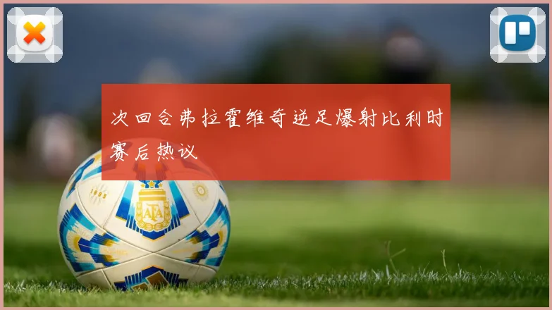 次回合弗拉霍维奇逆足爆射比利时赛后热议